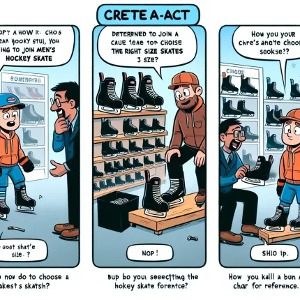 как подобрать размер коньков для хоккея мужские